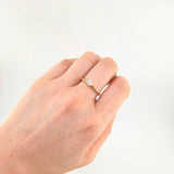 Anillo Solitario Cuatro Garras 2.1 g / T6 1/2 Oro Amarillo 18K