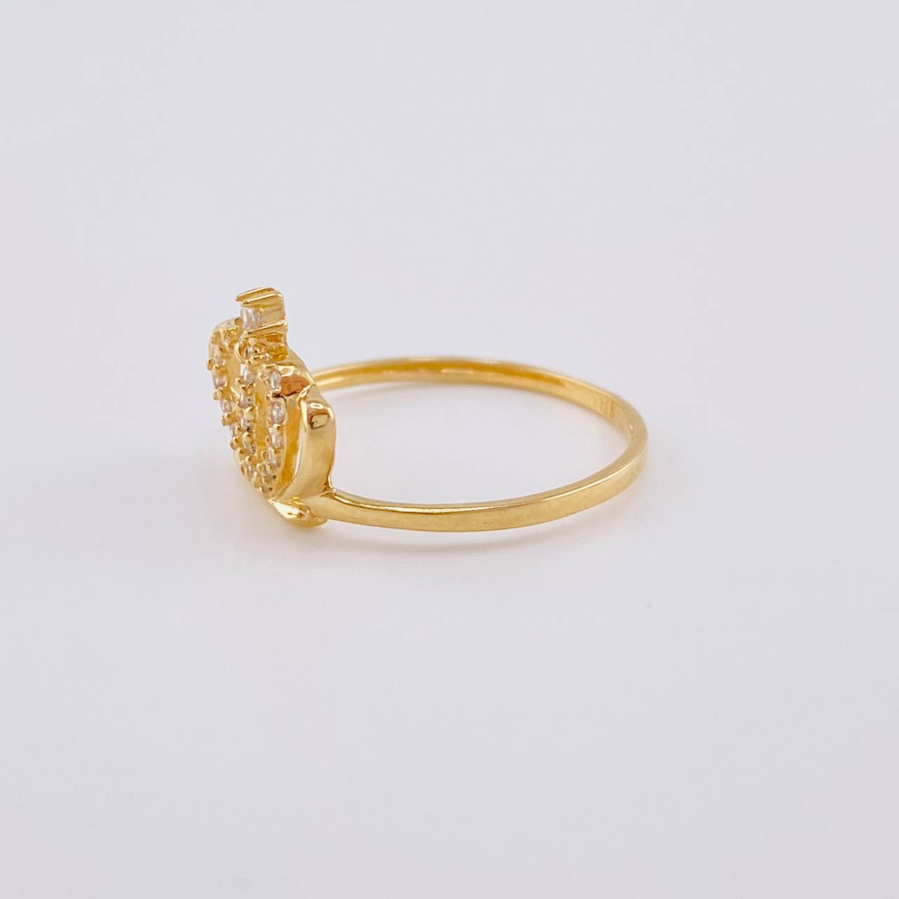 Anillo Corona Real 1.6 g / T6 1/2 Oro Amarillo 18K