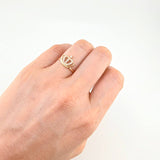Anillo Corona Real 1.6 g / T7 Oro Amarillo 18K