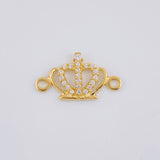Herraje Corona Real 0.75 g / 1.8 cm Oro Amarillo 18K