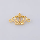 Herraje Corona Real 0.75 g / 1.8 cm Oro Amarillo 18K