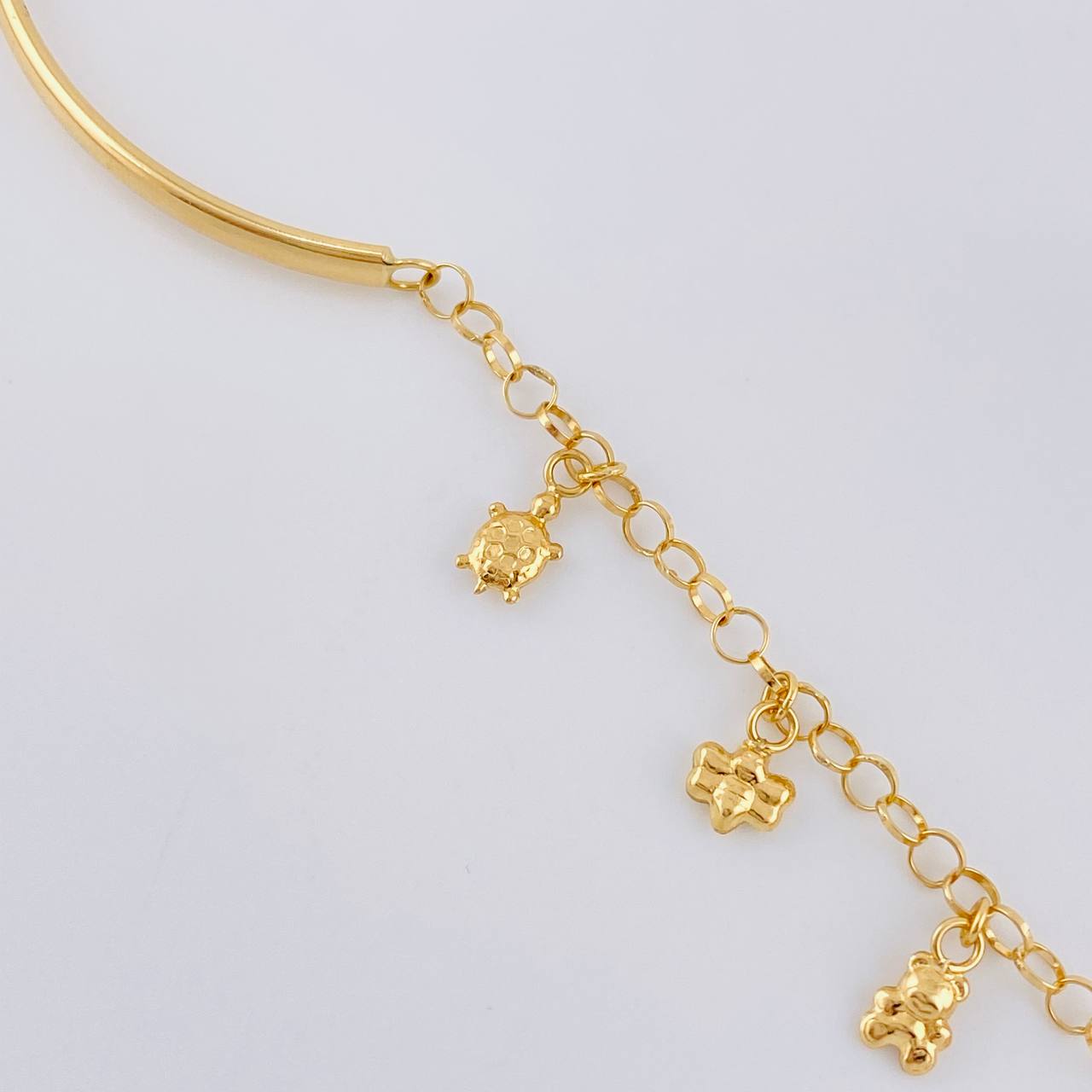Pulso Roll On Casandra 3.7 g / 17.8 cm / 3.2 mm Oro Amarillo 18K