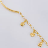 Pulso Roll On Casandra 3.7 g / 17.8 cm / 3.2 mm Oro Amarillo 18K