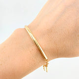 Pulso Roll On Casandra 3.7 g / 17.8 cm / 3.2 mm Oro Amarillo 18K