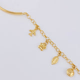 Pulso Roll On Casandra 4.6 g / 18.2 cm / 3.2 mm Oro Amarillo 18K