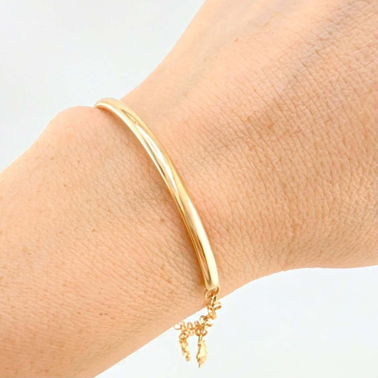 Pulso Roll On Casandra 4.6 g / 18.2 cm / 3.2 mm Oro Amarillo 18K