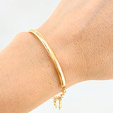 Pulso Roll On Casandra 4.6 g / 18.2 cm / 3.2 mm Oro Amarillo 18K