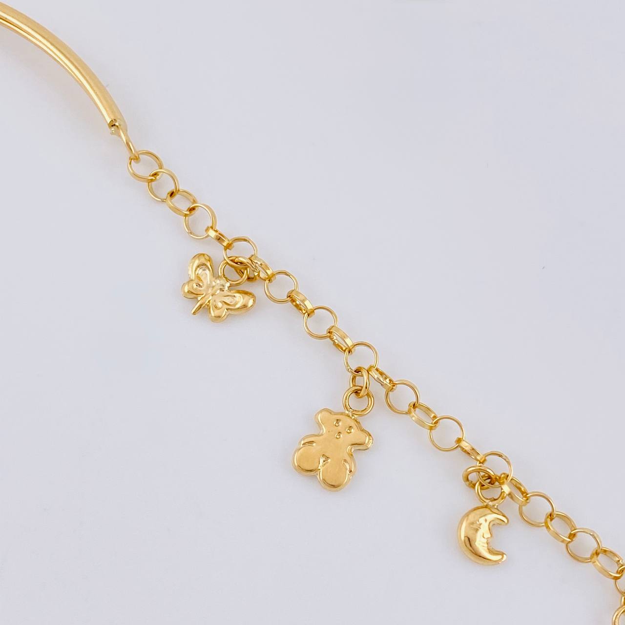 Pulso Roll On Casandra 4.35 g / 17.5 cm / 3.2 mm Oro Amarillo 18K