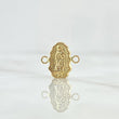 Herraje Virgen Guadalupe 0.6gr / 1.3cm / Silueta Oro Amarillo 18K