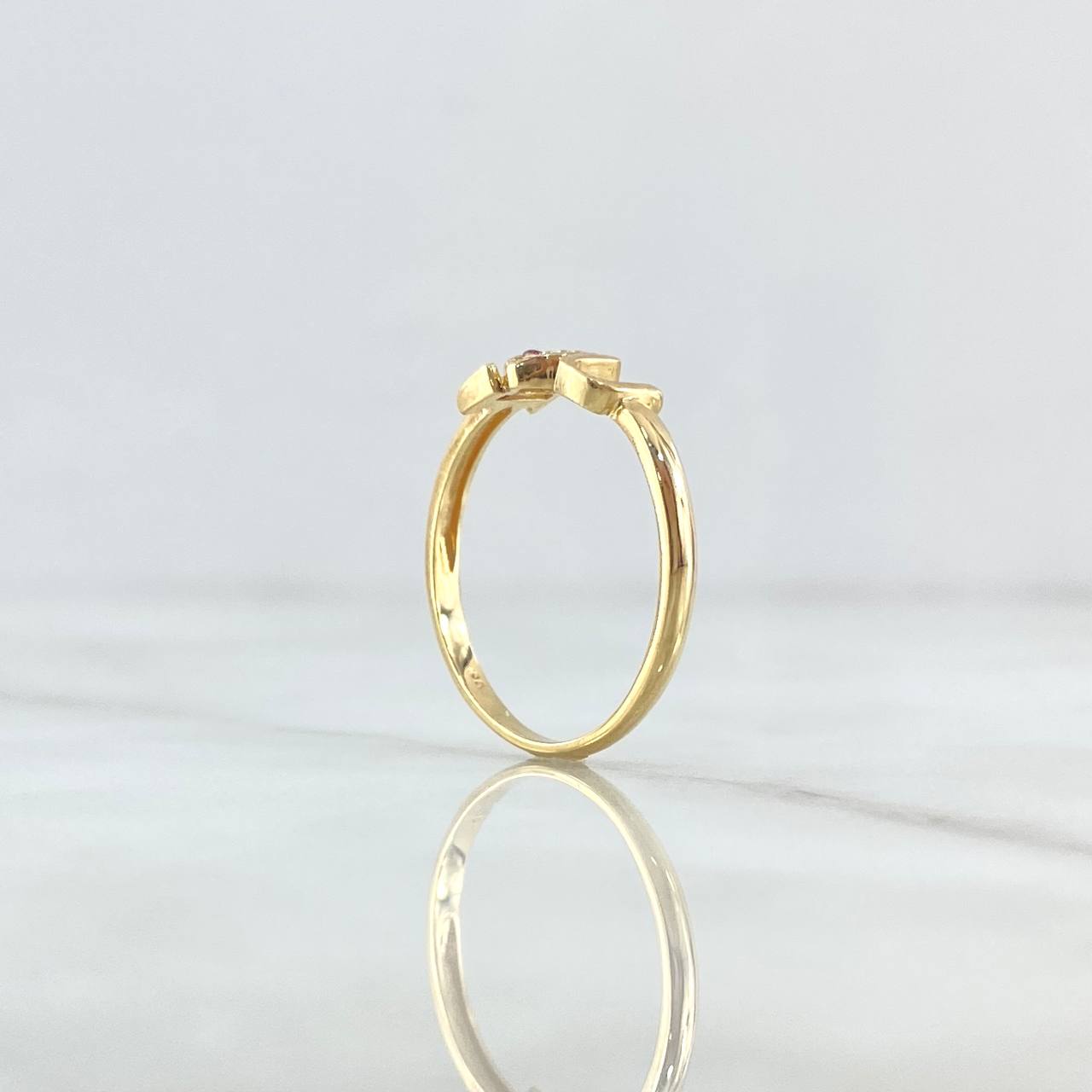 Anillo I Love You 1.75g / T6 Oro Amarillo 18K