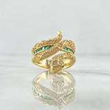 Anillo Serpiente Media Churumbela 8.9gr / T6 3/4 / Oro Amarillo 18K ©