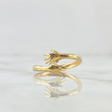 Anillo Manitos 2.75gr / T8 3/4 / Oro Amarillo 18K