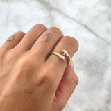 Anillo Manitos 2.75gr / T8 3/4 / Oro Amarillo 18K
