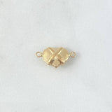 Herraje Corazon 0.6gr / 1.7cm / Oro 18K