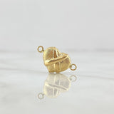 Herraje Corazon 0.6gr / 1.7cm / Oro 18K