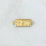 Herraje Dólar 0.9gr / 2.3cm / Oro Amarillo 18K ©