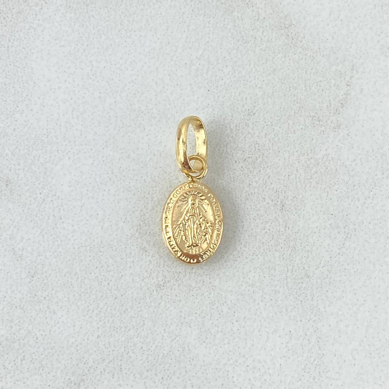 Dije Virgen Milagrosa 0.35gr / 1.5cm / Oro 18K