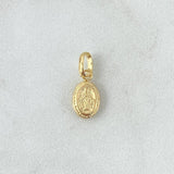 Dije Virgen Milagrosa 0.35gr / 1.5cm / Oro Amarillo 18K