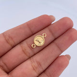 Herraje Divino Niño 0.45gr / 1.5cm / Troquelado Oro Amarillo 18K &