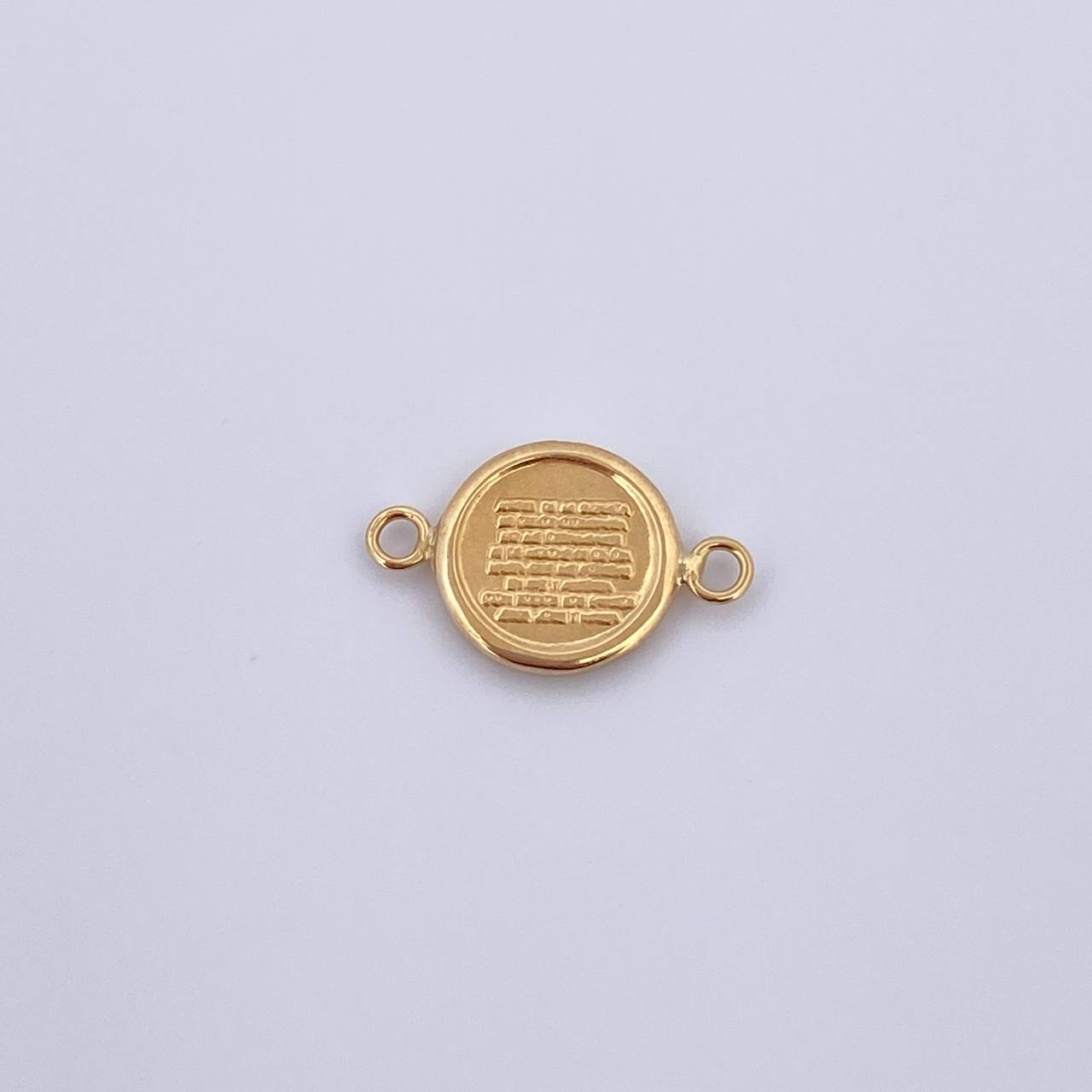 Herraje Angel De La Guarda 0.55gr / 1.6cm / Troquelado Oro Amarillo 18K &