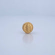 Herraje Virgen Guadalupe 0.55gr / 1cm / Tambor Oro Amarillo 18K &