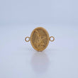 Herraje San Miguel Arcangel 0.9gr / 2cm / Troquelado Oro Amarillo 18K &