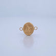 Herraje San Miguel Arcangel 0.9gr / 1.5cm / Troquelado Oro Amarillo 18K &