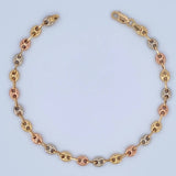 Pulso GC 4.5gr / 21cm / 4.8mm Tres Oros 18K &