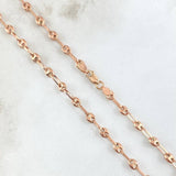 Cadena GC 5.65gr / 50cm / 3.3mm Oro Rosa 18K ©