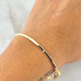 Pulso Aro 5.7gr / 17cm-Oro Amarillo +4 18K ©