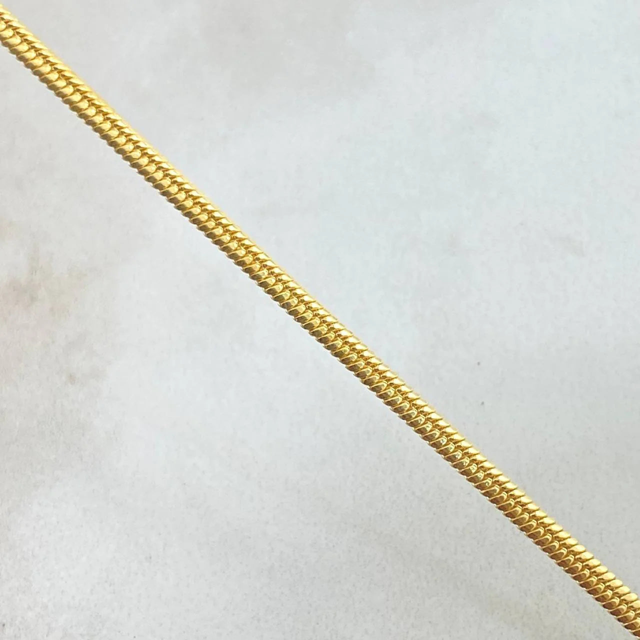Pulso Serpiente 2.6 g / 19.1 cm / 3.05 mm Oro Amarillo 18K