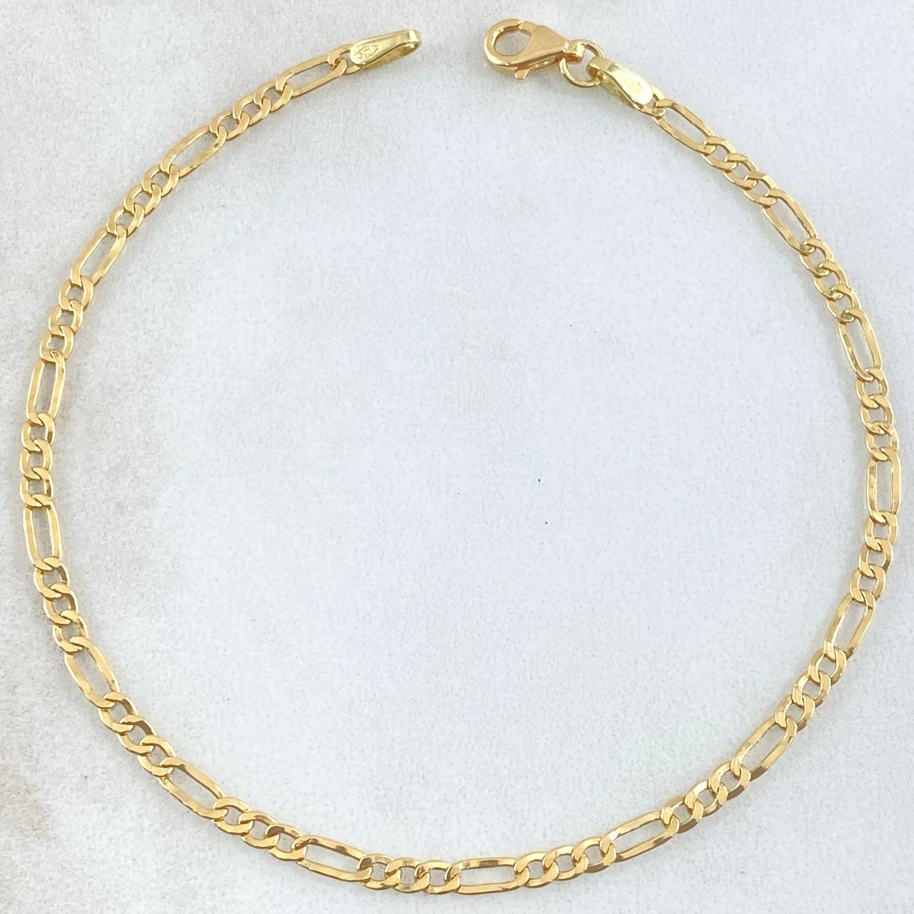 Pulso Figaro 1.4gr / 19.5cm / +1 Oro 18K