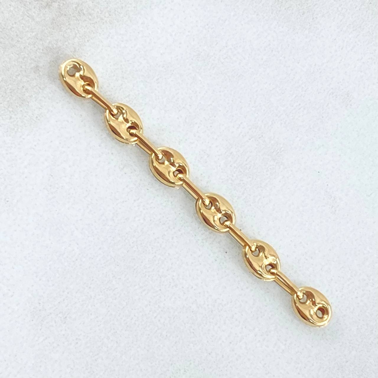 Herraje Retazo GC 0.65gr / 4.5cm / Oro 18K