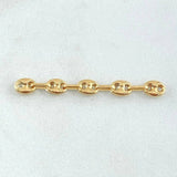 Herraje Retazo Gc 0.55 g / 3.5 cm Oro Amarillo 18K