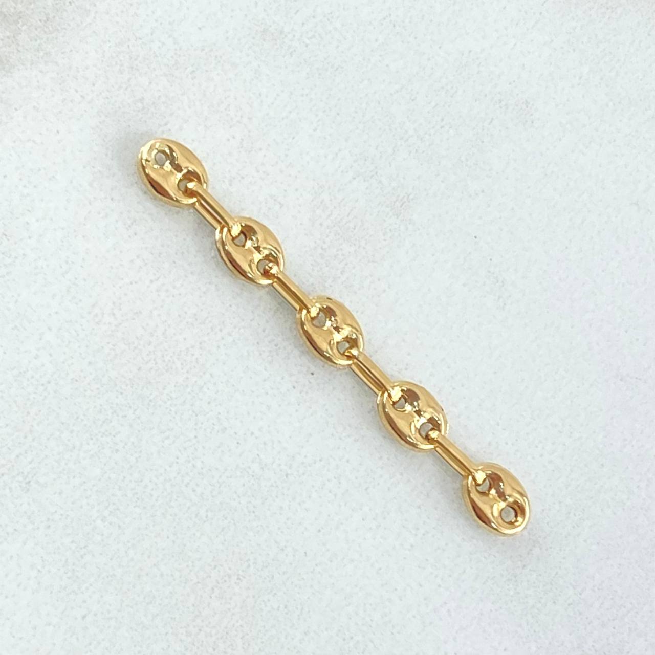 Herraje Retazo GC 0.55gr / 3.6cm / Oro 18K