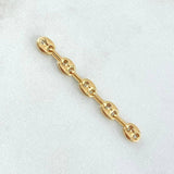 Herraje Retazo GC 5 Eslabones 0.55gr / 3.5cm / 4.2mm Oro Amarillo 18K