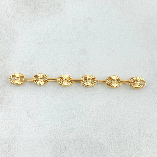Herraje Retazo GC 0.75gr / 4.5cm / Oro Amarillo 18K