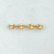 Herraje Retazo GC 0.3gr / 2.3cm / Oro 18K