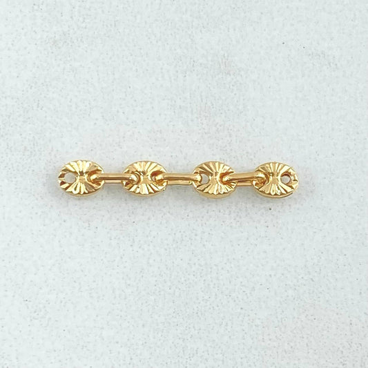 Herraje Retazo GC 0.3gr / 2.3cm / Oro 18K