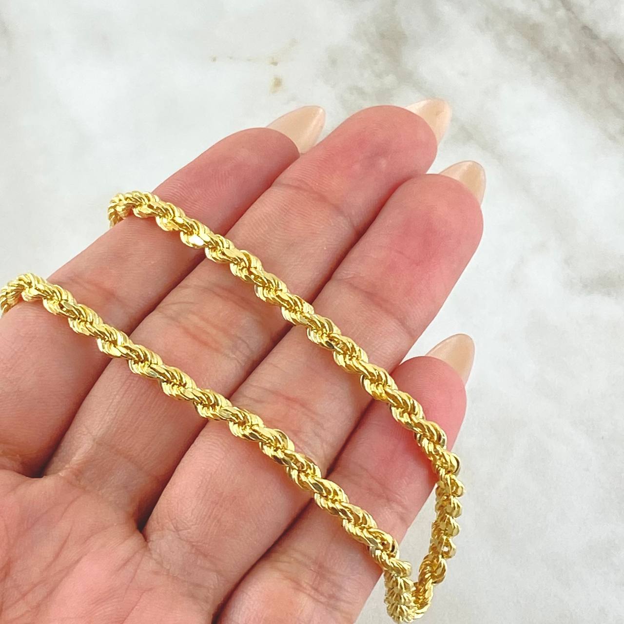 Cadena Lazo 15.55gr / 60cm / +3 Oro 18K