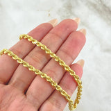 Cadena Lazo 15.65gr / 60cm / +3 Oro 18K