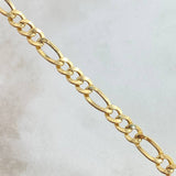 Cadena Figaro 10.45gr / 60cm / +1 Oro 18K