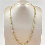 Cadena Figaro 10.45gr / 60cm / +1 Oro 18K