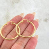 Candongas Lore 2gr / 3.3cm / Oro Amarillo 18K ©