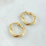 Candongas Milu 1.15gr / 1.7cm / Oro 18K