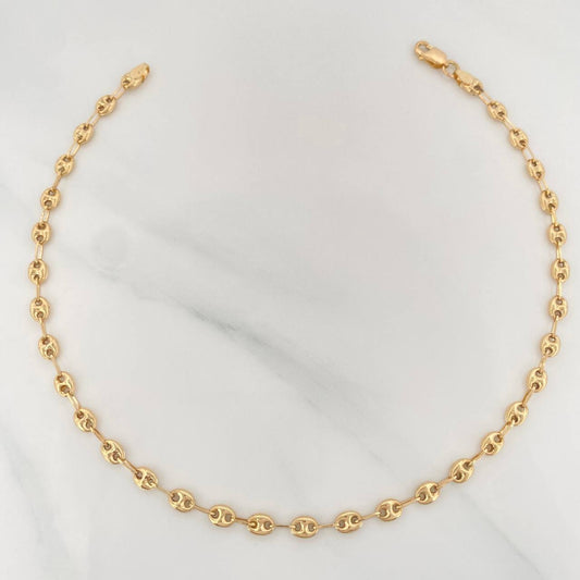 Tobillera Gc 2.9 g / 25 cm / 3.5 mm Oro Amarillo 18K