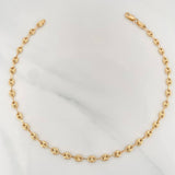 Tobillera Gc 3 g / 25 cm / 3.5 mm Oro Amarillo 18K