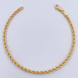 Pulso Lazo 2.4gr / 19.3cm / 2.5mm Oro Amarillo +3 18K &