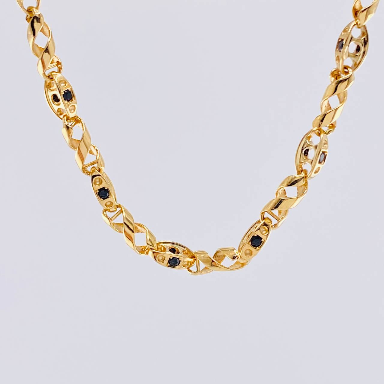 Cadena Rustica Espiral ADN 43.8 g / 70.5 cm / 4.7 mm Oro Amarillo 18K