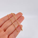 Pulso Militar 2.45 g / 19 cm / 1.8 mm Oro Amarillo 18K